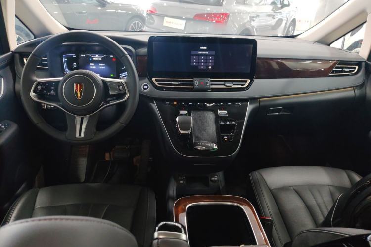 Used Hongqi HQ9 PHEV 2024 2.0T Four-Wheel Drive Luxury Edition Center Console