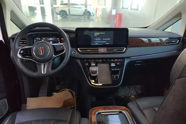 Used Hongqi HQ9 PHEV 2024 2.0T Four-Wheel Drive Luxury Edition Center Console