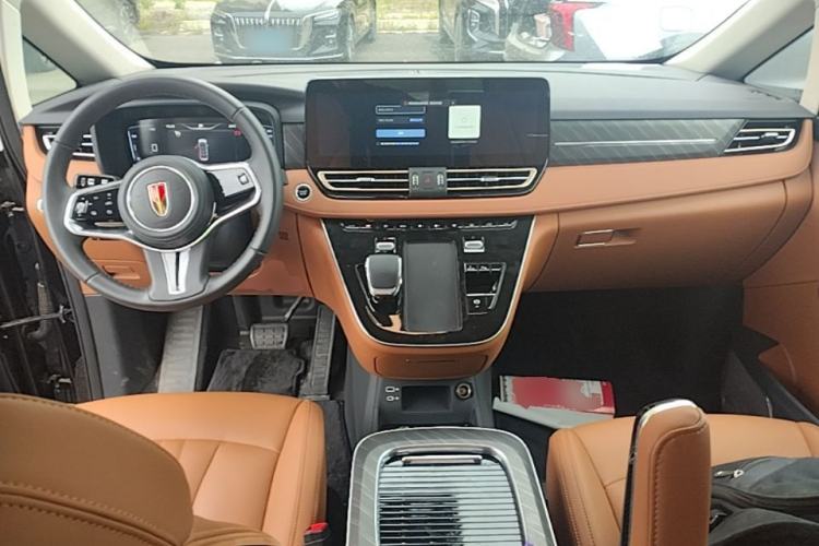 Used Hongqi HQ9 PHEV 2024 2.0T Four-Wheel Drive Business Edition Center Console