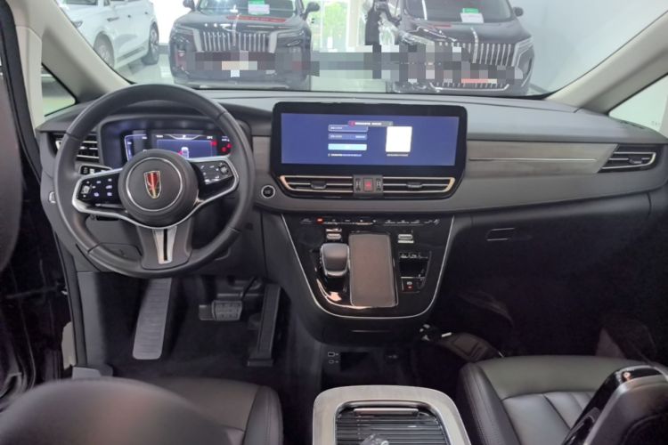 Used Hongqi HQ9 PHEV 2024 2.0T Four-Wheel Drive Business Edition Center Console
