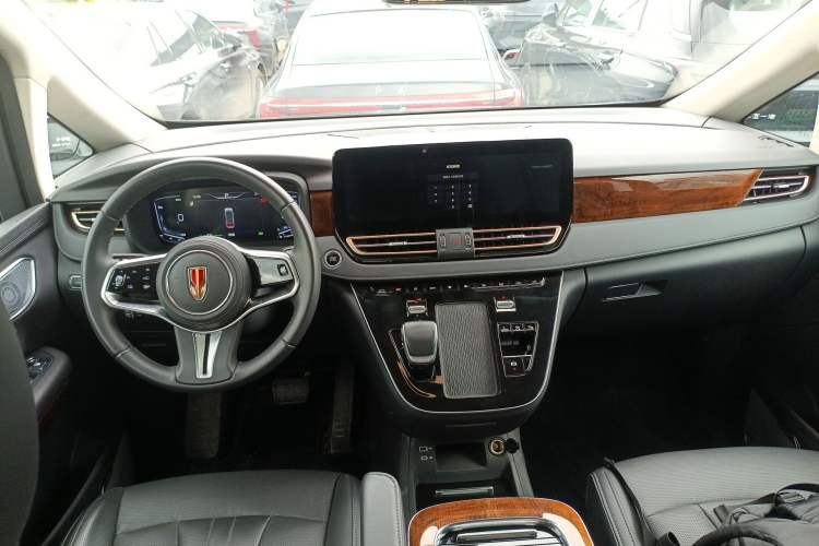 Used Hongqi HQ9 PHEV 2024 2.0T Four-Wheel Drive Business Edition Center Console