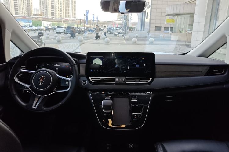 Used Hongqi HQ9 PHEV 2024 2.0T Four-Wheel Drive Business Edition Center Console