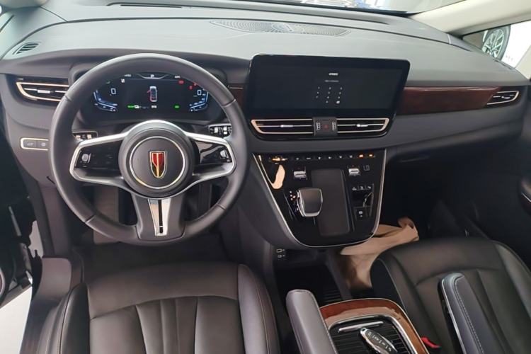 Used Hongqi HQ9 PHEV 2024 2.0T Four-Wheel Drive Luxury Edition Center Console