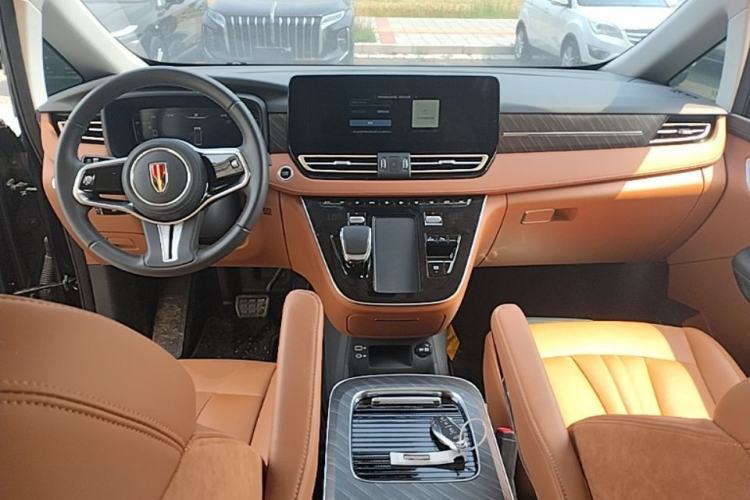 Used Hongqi HQ9 PHEV 2024 2.0T Four-Wheel Drive Business Edition Center Console