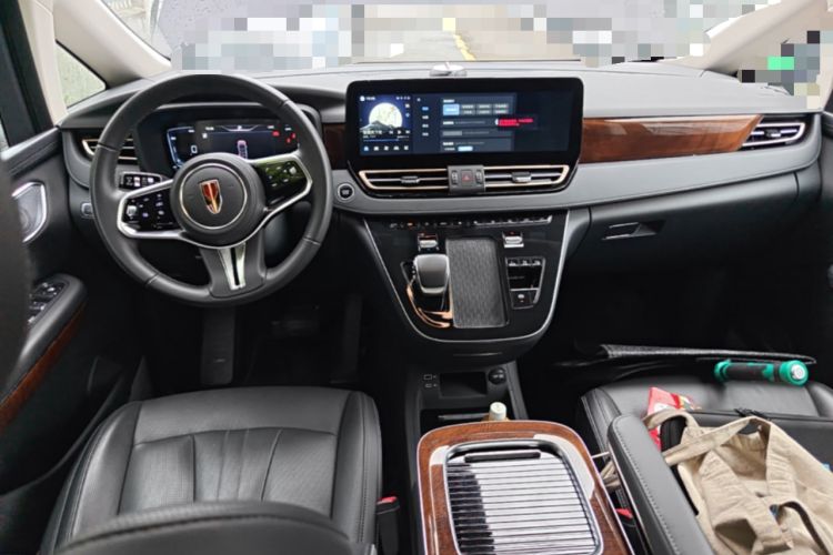 Used Hongqi HQ9 PHEV 2024 2.0T Four-Wheel Drive Luxury Edition Center Console