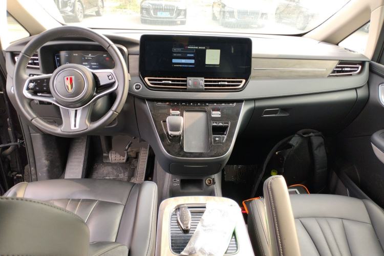 Used Hongqi HQ9 PHEV 2024 2.0T Four-Wheel Drive Business Edition Center Console