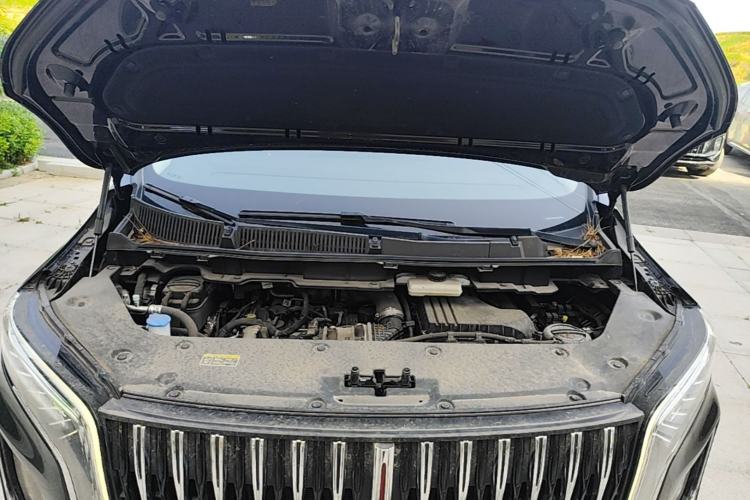 Used Hongqi HQ9 PHEV 2024 2.0T Four-Wheel Drive Business Edition Engine Bay