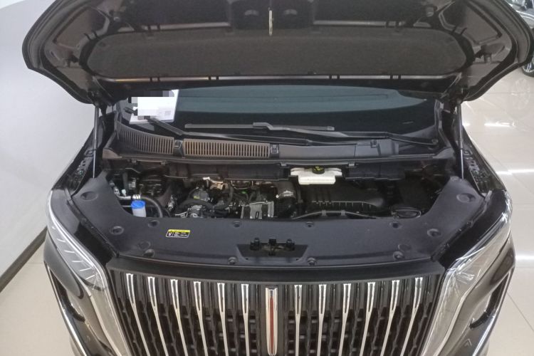 Used Hongqi HQ9 PHEV 2024 2.0T Four-Wheel Drive Business Edition Engine Bay