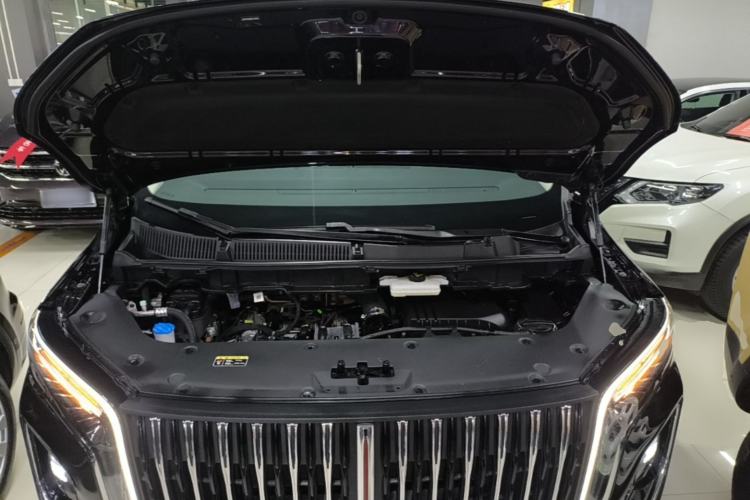 Used Hongqi HQ9 PHEV 2024 2.0T Four-Wheel Drive Luxury Edition Engine Bay
