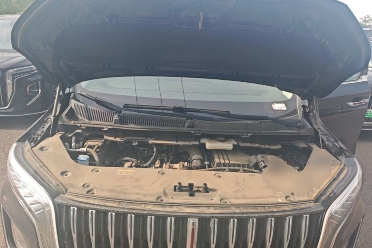 Used Hongqi HQ9 PHEV 2024 2.0T Four-Wheel Drive Business Edition Engine Bay