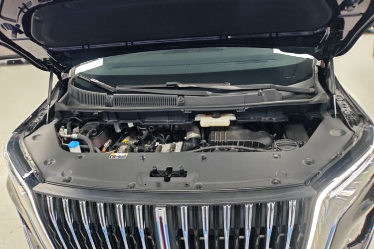 Used Hongqi HQ9 PHEV 2024 2.0T Four-Wheel Drive Luxury Edition Engine Bay