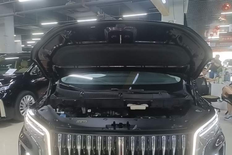 Used Hongqi HQ9 PHEV 2024 2.0T Four-Wheel Drive Luxury Edition Engine Bay