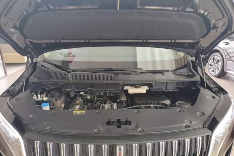 Used Hongqi HQ9 PHEV 2024 2.0T Four-Wheel Drive Luxury Edition Engine Bay