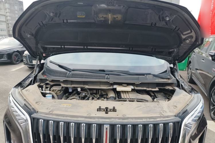 Used Hongqi HQ9 PHEV 2024 2.0T Four-Wheel Drive Luxury Edition Engine Bay