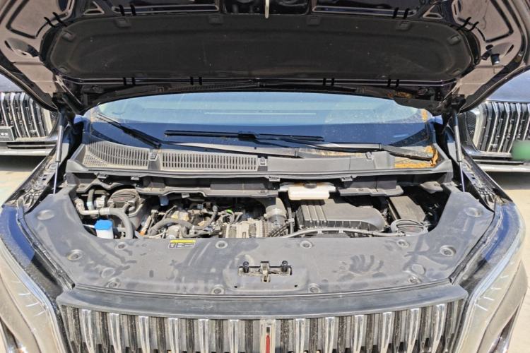 Used Hongqi HQ9 PHEV 2024 2.0T Four-Wheel Drive Business Edition Engine Bay