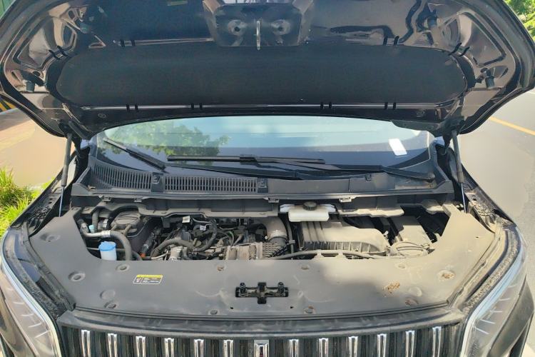 Used Hongqi HQ9 PHEV 2024 2.0T Four-Wheel Drive Business Edition Engine Bay