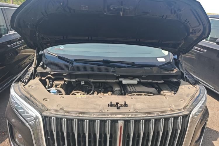 Used Hongqi HQ9 PHEV 2024 2.0T Four-Wheel Drive Business Edition Engine Bay