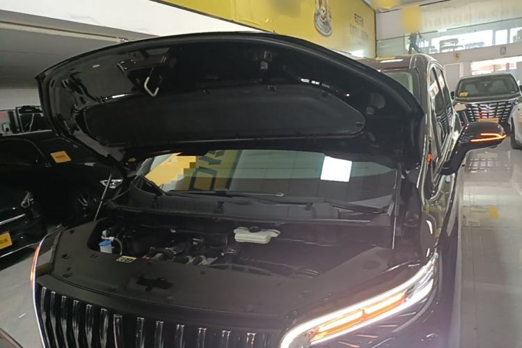 Used Hongqi HQ9 PHEV 2024 2.0T Four-Wheel Drive Luxury Edition Engine Bay