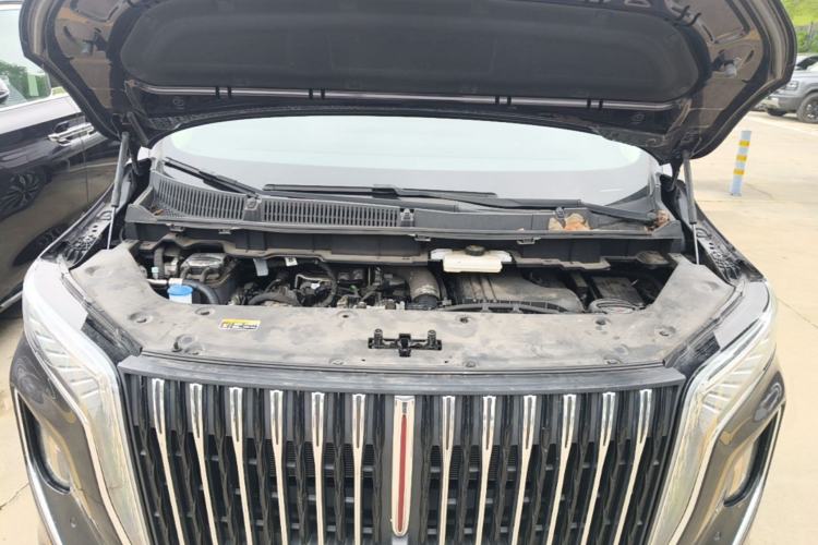 Used Hongqi HQ9 PHEV 2024 2.0T Four-Wheel Drive Luxury Edition Engine Bay