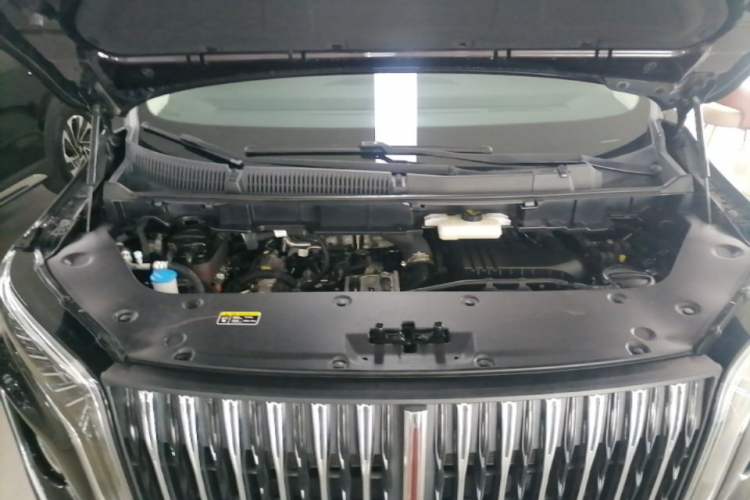 Used Hongqi HQ9 PHEV 2024 2.0T Four-Wheel Drive Luxury Edition Engine Bay