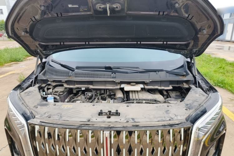 Used Hongqi HQ9 PHEV 2024 2.0T Four-Wheel Drive Business Edition Engine Bay