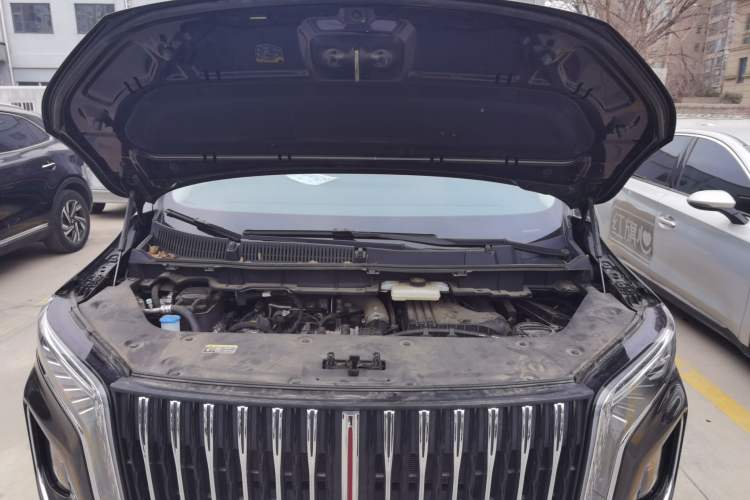Used Hongqi HQ9 PHEV 2024 2.0T Four-Wheel Drive Business Edition Engine Bay