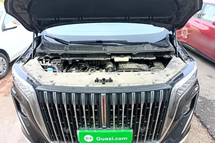 Used Hongqi HQ9 PHEV 2024 2.0T Four-Wheel Drive Luxury Edition Engine Bay