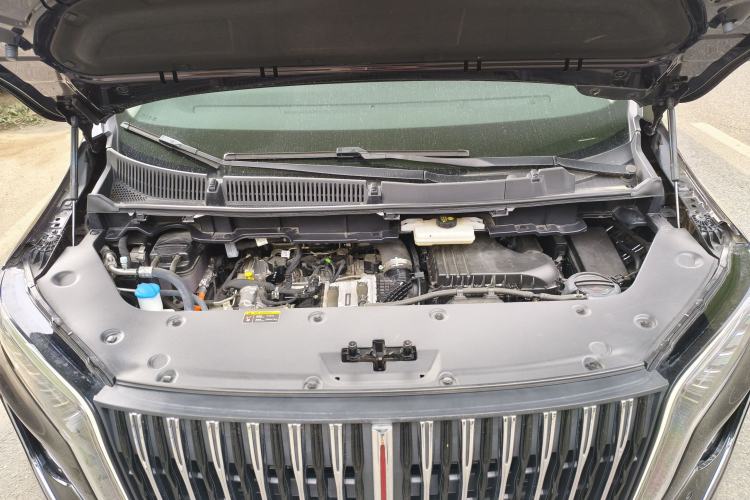 Used Hongqi HQ9 PHEV 2024 2.0T Four-Wheel Drive Luxury Edition Engine Bay