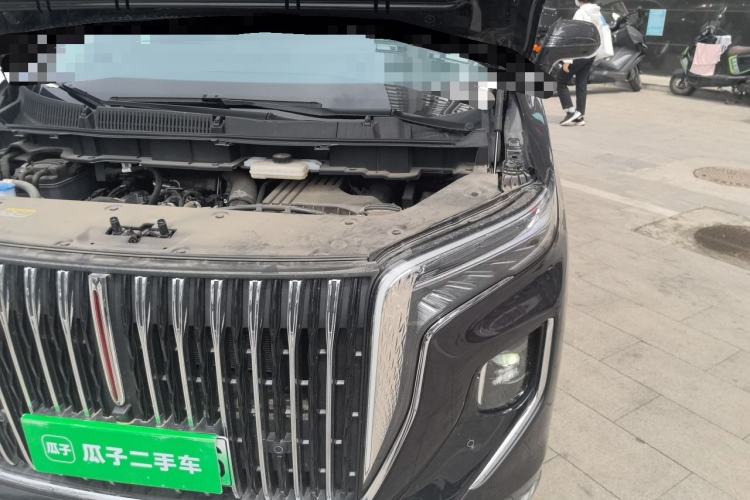 Used Hongqi HQ9 PHEV 2024 2.0T Four-Wheel Drive Business Edition Engine Bay Left