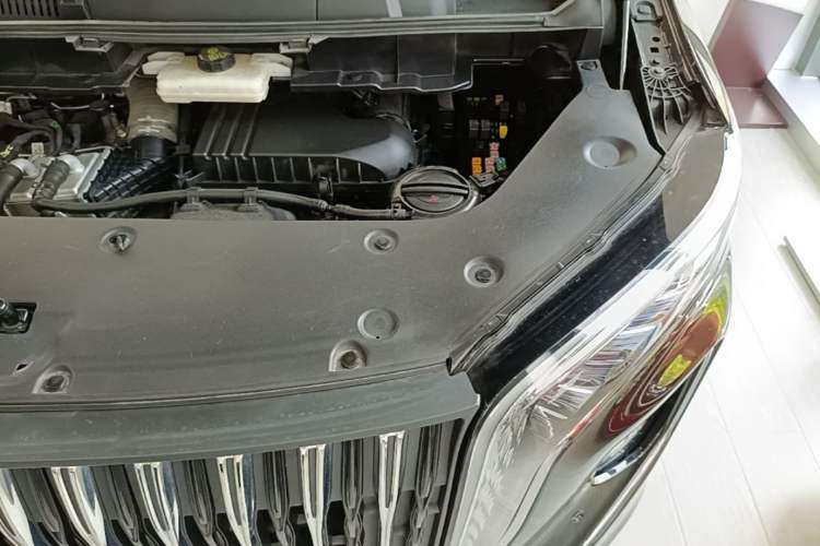 Used Hongqi HQ9 PHEV 2024 2.0T Four-Wheel Drive Luxury Edition Engine Bay Left