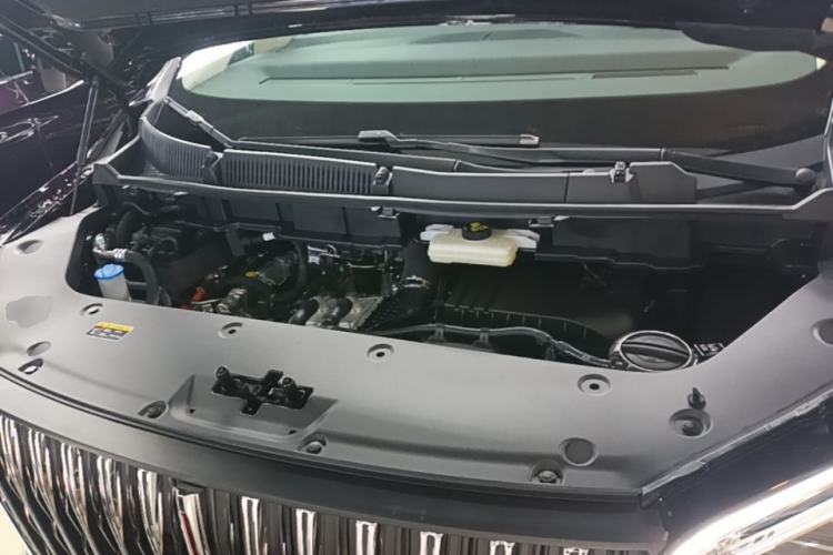 Used Hongqi HQ9 PHEV 2024 2.0T Four-Wheel Drive Luxury Edition Engine Bay