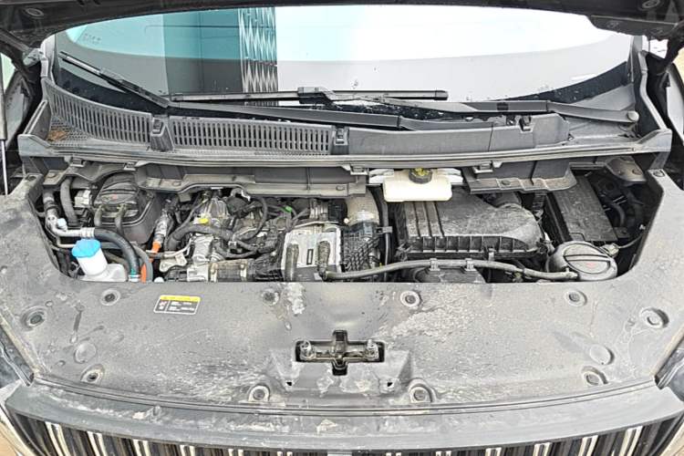 Used Hongqi HQ9 PHEV 2024 2.0T Four-Wheel Drive Luxury Edition Engine Bay