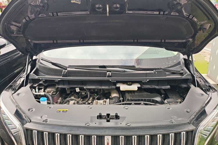 Used Hongqi HQ9 PHEV 2024 2.0T Four-Wheel Drive Business Edition Engine Bay