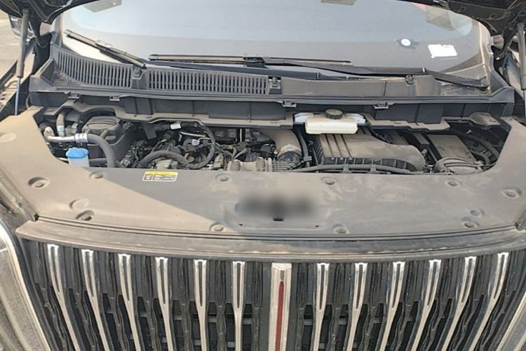 Used Hongqi HQ9 PHEV 2024 2.0T Four-Wheel Drive Business Edition Engine Bay