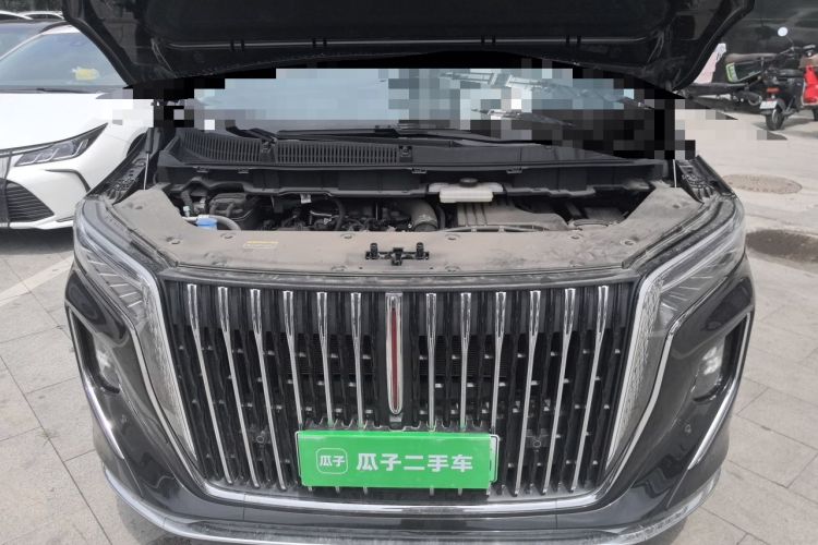 Used Hongqi HQ9 PHEV 2024 2.0T Four-Wheel Drive Business Edition Engine Bay