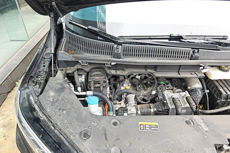 Used Hongqi HQ9 PHEV 2024 2.0T Four-Wheel Drive Luxury Edition Engine Bay Right