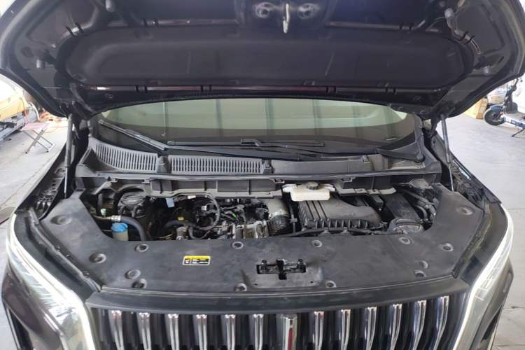 Used Hongqi HQ9 PHEV 2024 2.0T Four-Wheel Drive Luxury Edition Engine Bay
