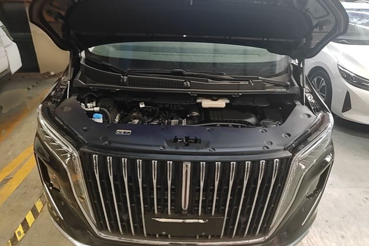 Used Hongqi HQ9 PHEV 2024 2.0T Four-Wheel Drive Business Edition Engine Bay