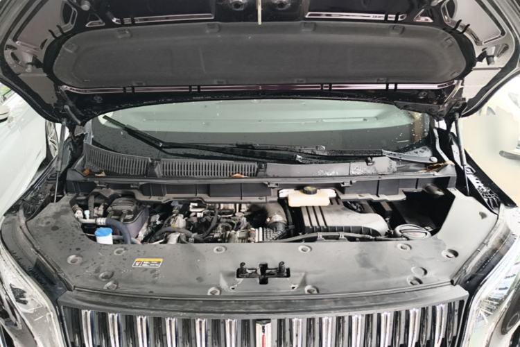 Used Hongqi HQ9 PHEV 2024 2.0T Four-Wheel Drive Luxury Edition Engine Bay
