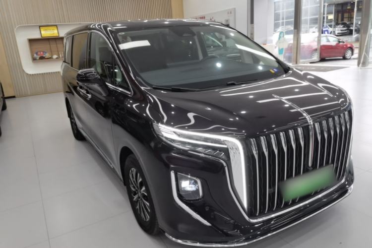 Used Hongqi HQ9 PHEV 2024 2.0T Four-Wheel Drive Luxury Edition Front Right 45 Deg