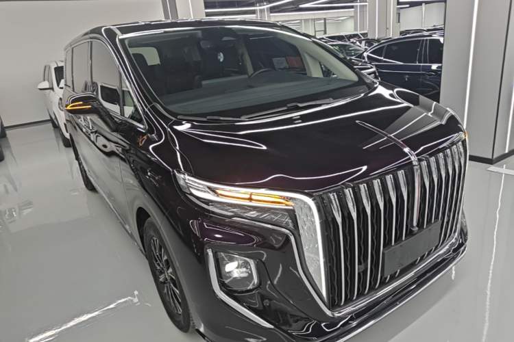 Used Hongqi HQ9 PHEV 2024 2.0T Four-Wheel Drive Luxury Edition Front Right 45 Deg