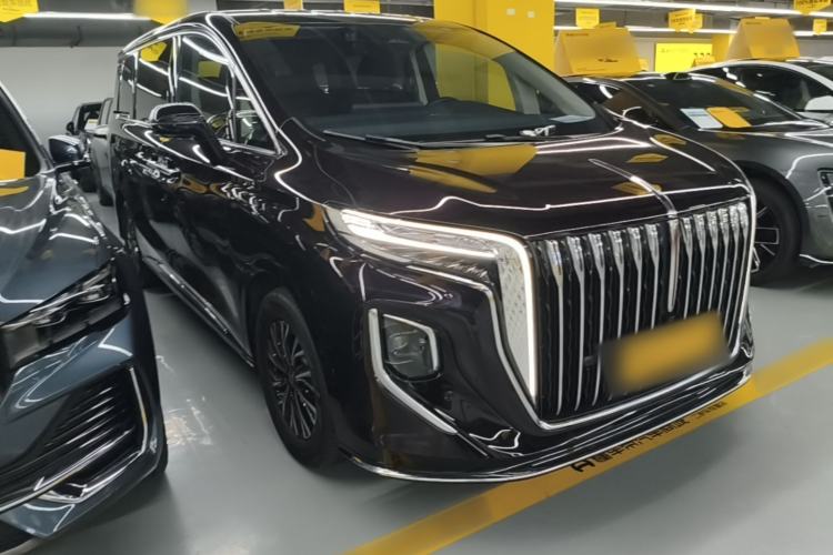 Used Hongqi HQ9 PHEV 2024 2.0T Four-Wheel Drive Luxury Edition Front Right 45 Deg