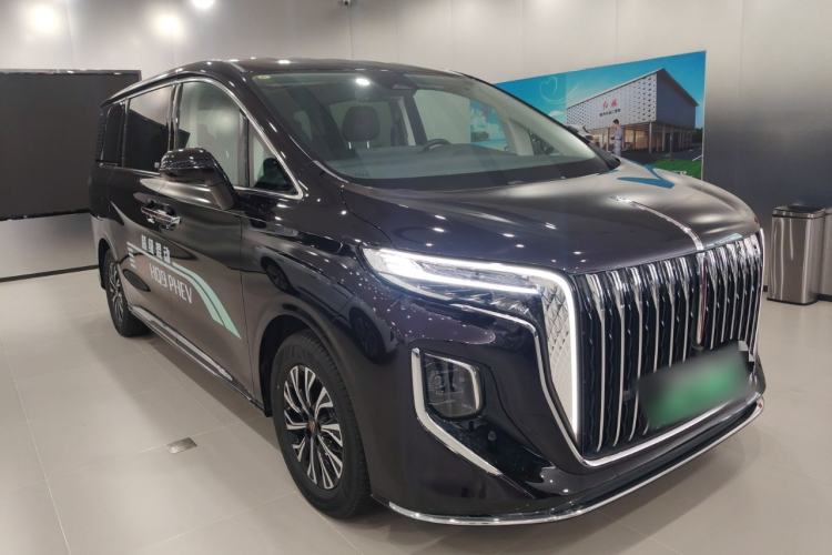 Used Hongqi HQ9 PHEV 2024 2.0T Four-Wheel Drive Luxury Edition Front Right 45 Deg
