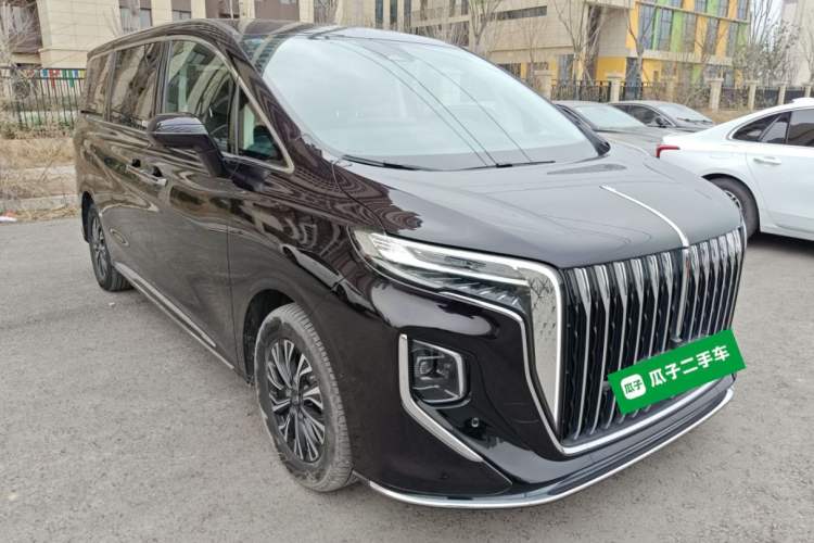 Used Hongqi HQ9 PHEV 2024 2.0T Four-Wheel Drive Luxury Edition Front Right 45 Deg