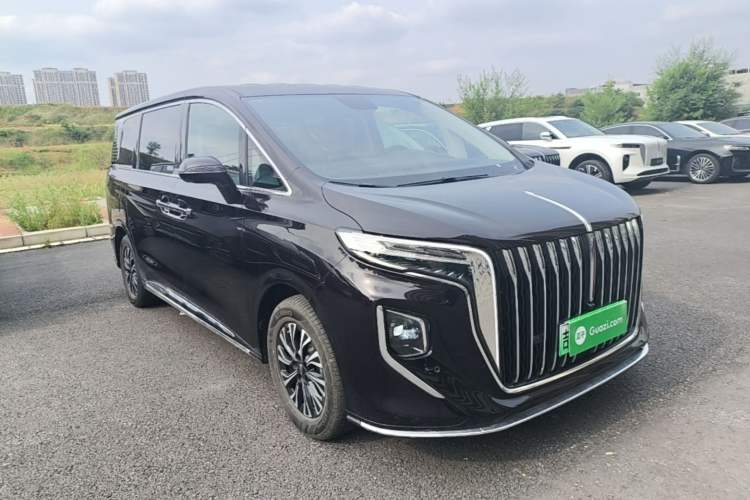 Used Hongqi HQ9 PHEV 2024 2.0T Four-Wheel Drive Business Edition Front Right 45 Deg
