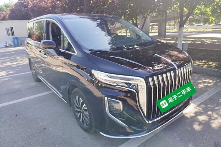 Used Hongqi HQ9 PHEV 2024 2.0T Four-Wheel Drive Luxury Edition Front Right 45 Deg