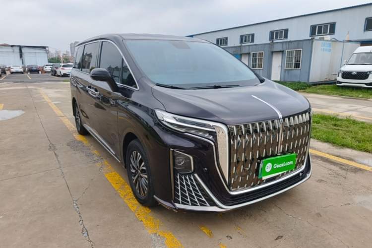 Used Hongqi HQ9 PHEV 2024 2.0T Four-Wheel Drive Business Edition Front Right 45 Deg