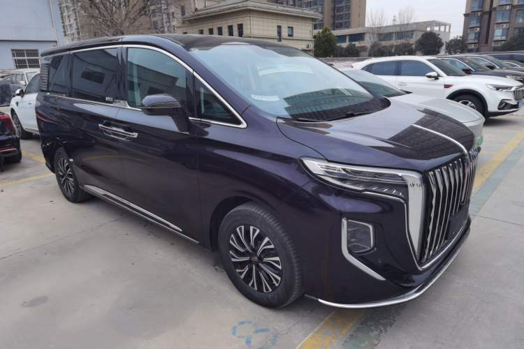 Used Hongqi HQ9 PHEV 2024 2.0T Four-Wheel Drive Business Edition Front Right 45 Deg