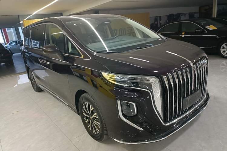 Used Hongqi HQ9 PHEV 2024 2.0T Four-Wheel Drive Luxury Edition Front Right 45 Deg