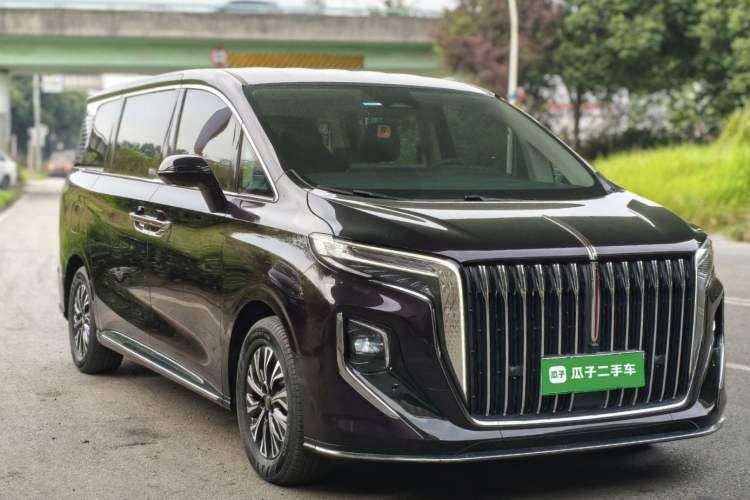 Used Hongqi HQ9 PHEV 2024 2.0T Four-Wheel Drive Luxury Edition Front Right 45 Deg